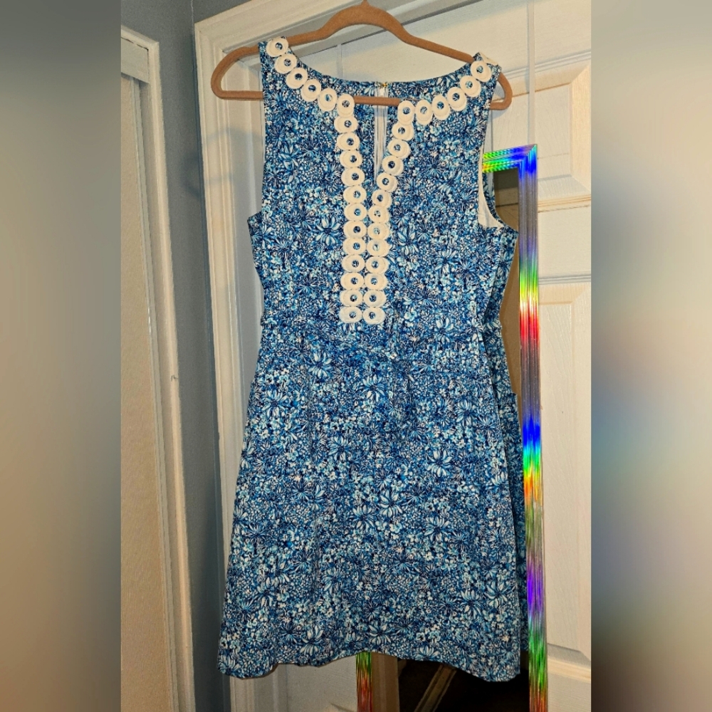 Lilly Pulitzer Guiliana Stretch Cotton Shift